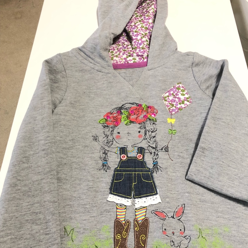Embroidered Hooded Dress (6)